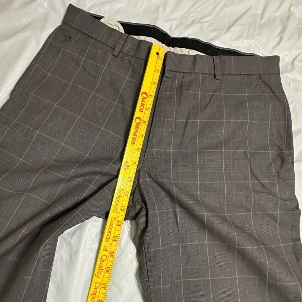Banana Republic Gray Dress Pants Classic Straight-Leg 34”x32”